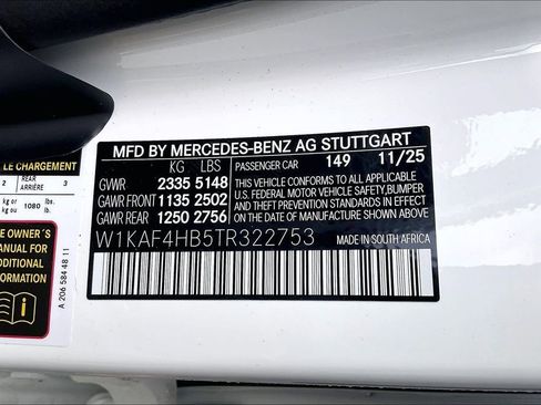 New 2026 Mercedes-Benz C 300 4MATIC Sedan image 13