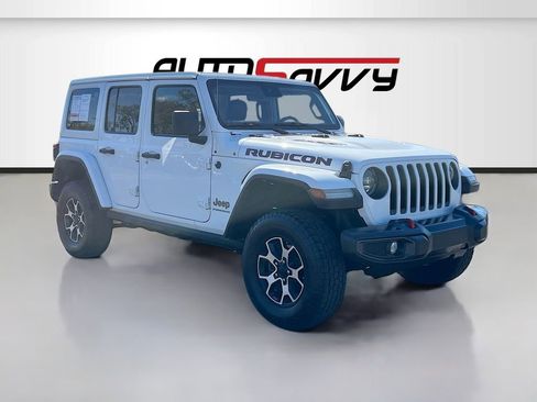 Used 2023 Jeep Wrangler Unlimited Rubicon w/ LED Lighting Group AWD/4WD image 1