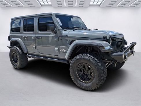 Used 2022 Jeep Wrangler Unlimited Sahara AWD/4WD image 1