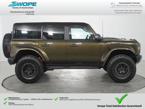 New 2026 Ford Bronco Raptor w/ Interior Carbon Fiber Pack AWD/4WD image 3