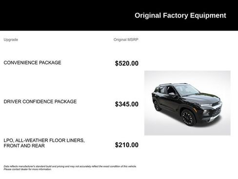 Used 2023 Chevrolet TrailBlazer LT w/ Convenience Package AWD/4WD image 9
