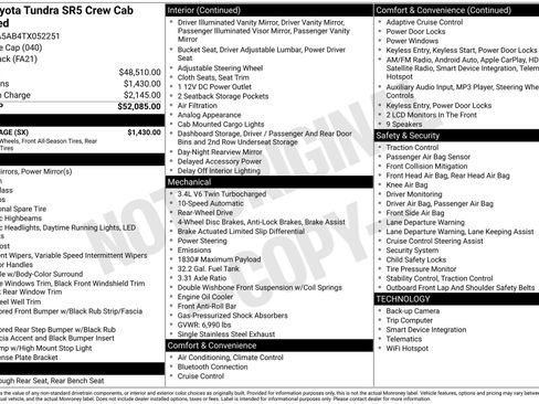 Used 2026 Toyota Tundra SR5 w/ SX Package image 32