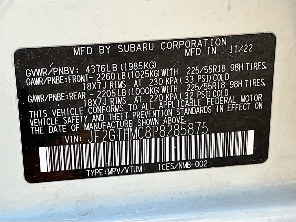Used 2023 Subaru Crosstrek 2.5i Limited AWD/4WD image 30