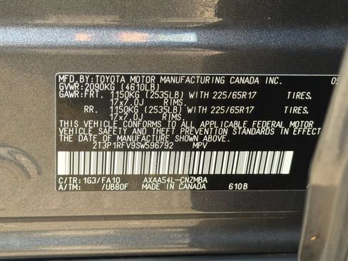 Used 2025 Toyota RAV4 XLE w/ Convenience Package AWD/4WD image 35