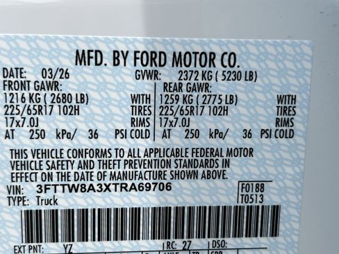New 2026 Ford Maverick XL FWD image 35