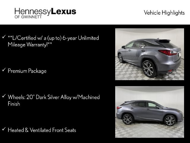 Certified 2022 Lexus RX 350 AWD w/ Premium Package image 12