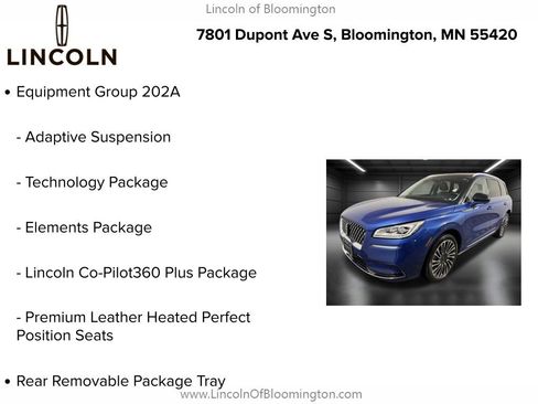 Used 2020 Lincoln Corsair Reserve w/ Equipment Group 202A image 5