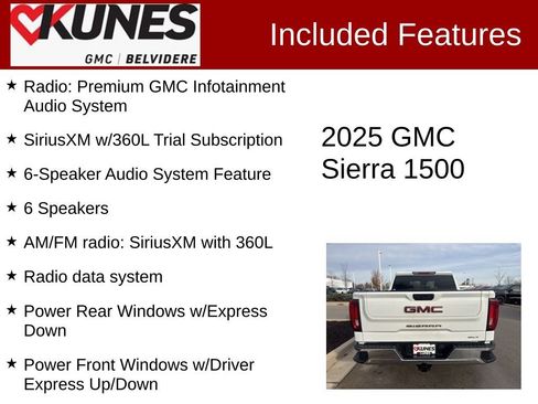 Used 2025 GMC Sierra 1500 SLT AWD/4WD image 2