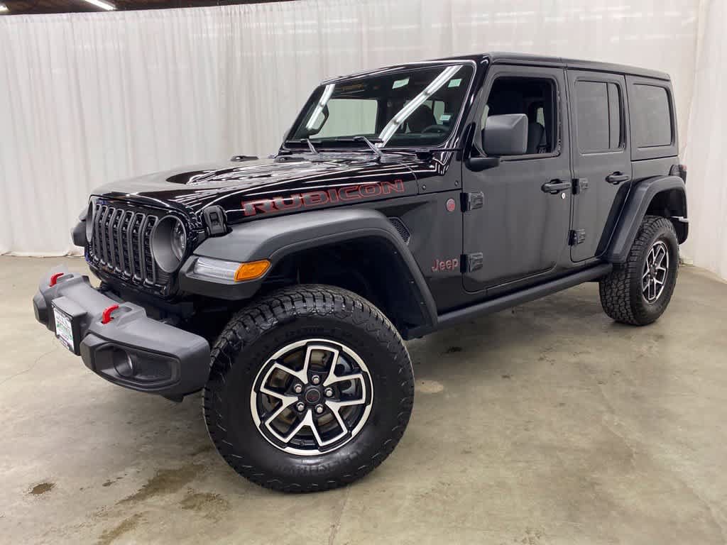 Used 2025 Jeep Wrangler Unlimited Rubicon AWD/4WD image 1
