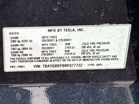 Used 2024 Tesla Model Y Performance AWD/4WD image 33