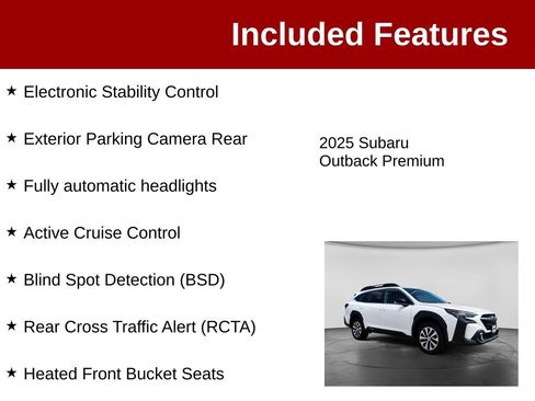 Used 2025 Subaru Outback Premium AWD/4WD image 4
