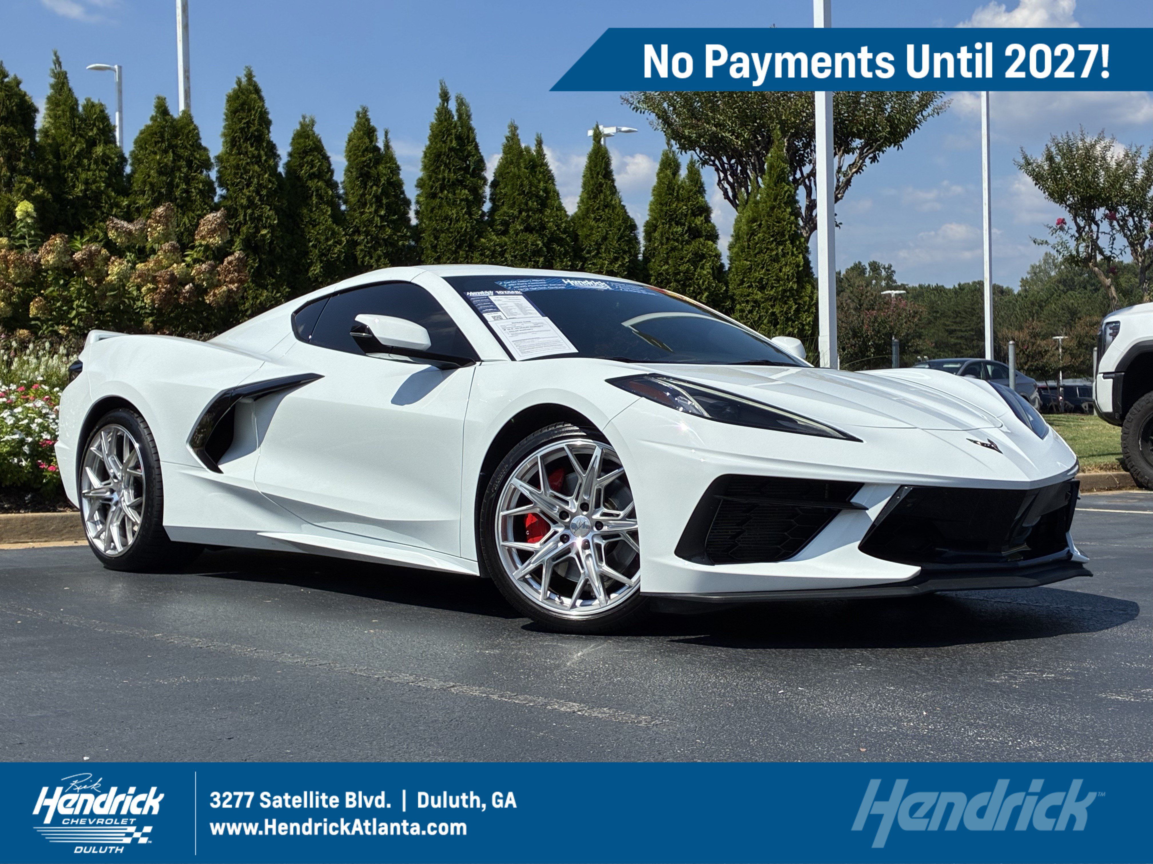 Used 2021 Chevrolet Corvette Stingray Premium Cpe w/ Z51 Performance Package RWD image 1