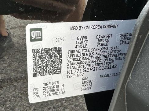 New 2026 Chevrolet Trax RS FWD image 17