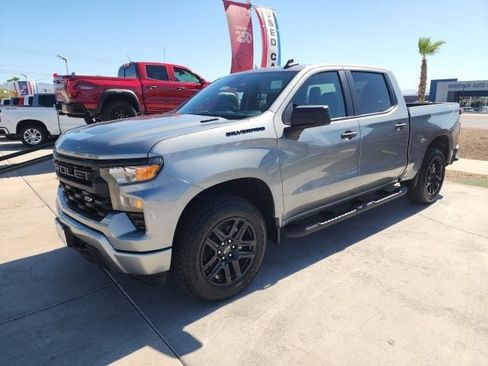 New 2026 Chevrolet Silverado 1500 Custom w/ Turbomax Blackout Package AWD/4WD image 8
