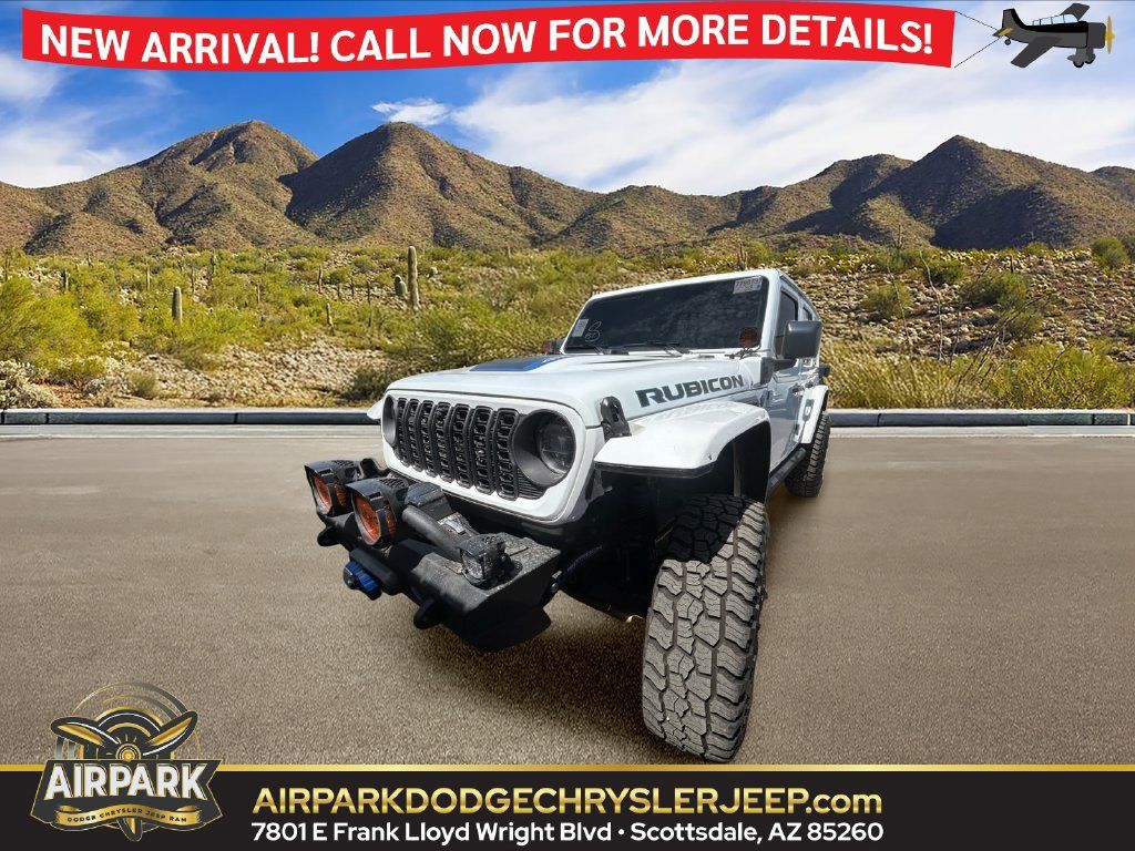 Used 2024 Jeep Wrangler Unlimited Rubicon 4xe AWD/4WD image 1