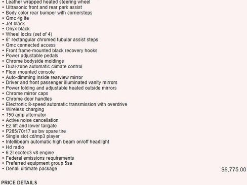 Used 2018 GMC Sierra 1500 Denali w/ Denali Ultimate Package image 4