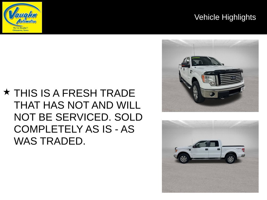 Used 2011 Ford F150 XLT w/ XLT Chrome Pkg AWD/4WD image 2