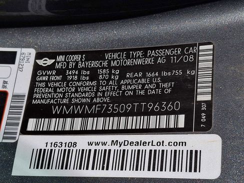 Used 2009 MINI Cooper S FWD image 26