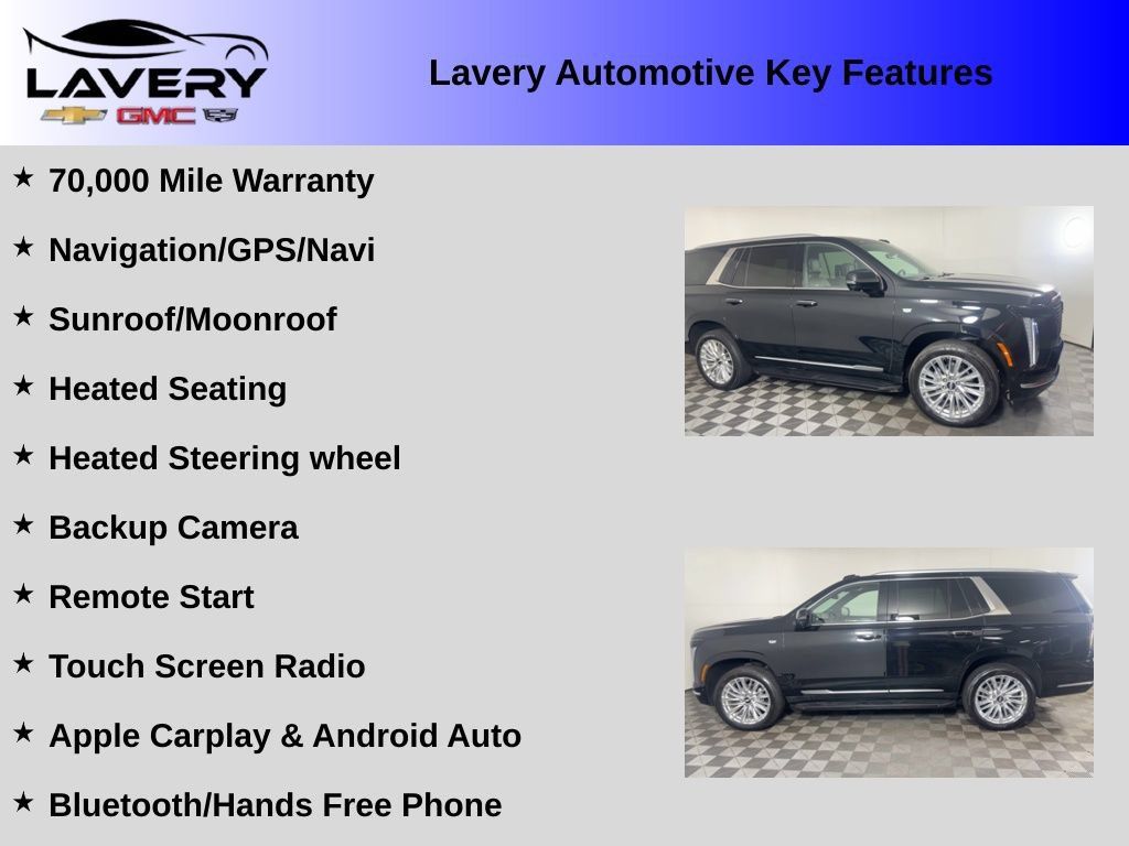 Used 2025 Cadillac Escalade Premium Luxury AWD/4WD image 2
