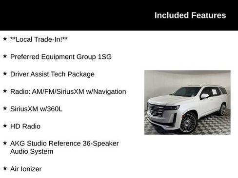 Used 2021 Cadillac Escalade Premium Luxury Platinum AWD/4WD image 4