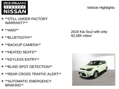 Used 2018 Kia Soul + image 7