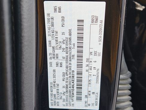 Used 2020 Ford F150 Lariat w/ Equipment Group 501A Mid image 35