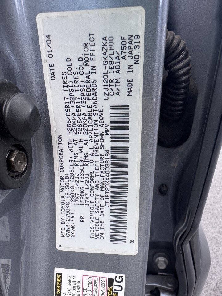 Used 2004 Lexus GX 470 AWD/4WD image 6