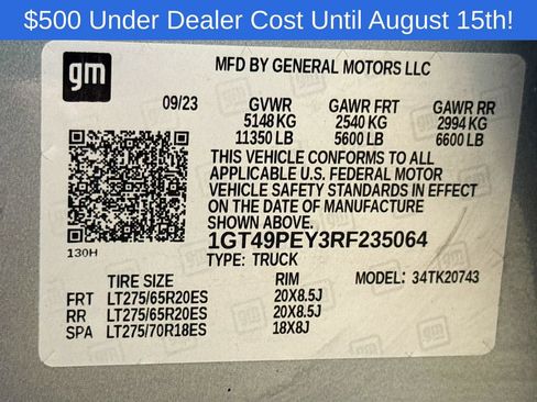 Used 2024 GMC Sierra 2500 AT4 w/ Technology Package AWD/4WD image 33