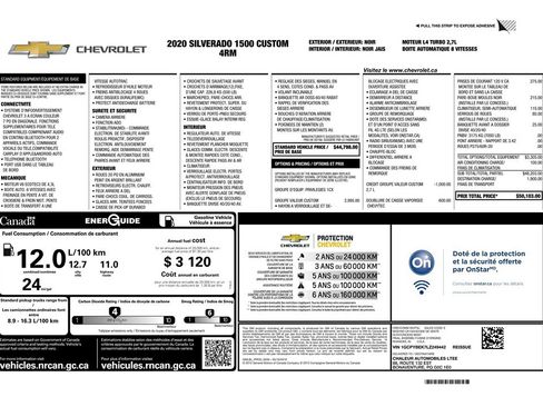 Used 2020 Chevrolet Silverado 1500 Custom w/ Custom Value Package image 9