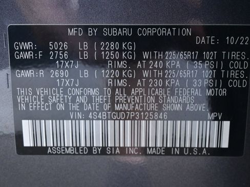 Used 2023 Subaru Outback Wilderness AWD/4WD image 20