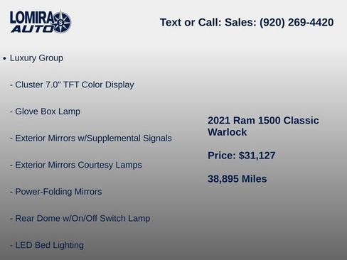 Used 2021 RAM 1500 Warlock AWD/4WD image 10