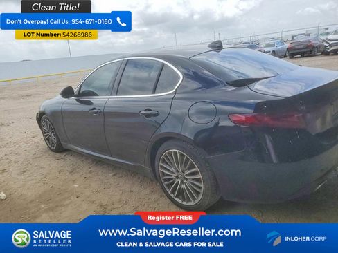 Used 2019 Alfa Romeo Giulia Ti w/ Quick Order Package 22Z Lusso RWD image 3