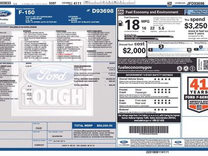 Used 2018 Ford F150 Platinum w/ Equipment Group 701A Luxury