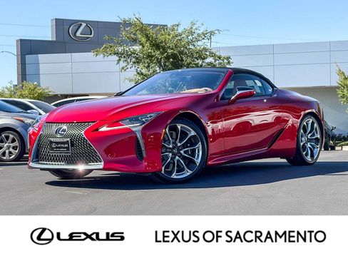 Certified 2021 Lexus LC 500 Convertible w/ Touring Package RWD image 1