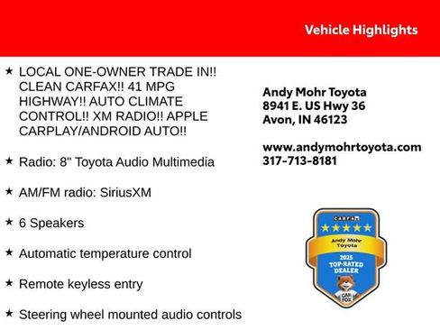 Used 2026 Toyota Corolla LE FWD image 2