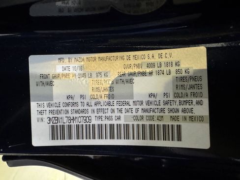 Used 2017 MAZDA MAZDA3 Touring image 31