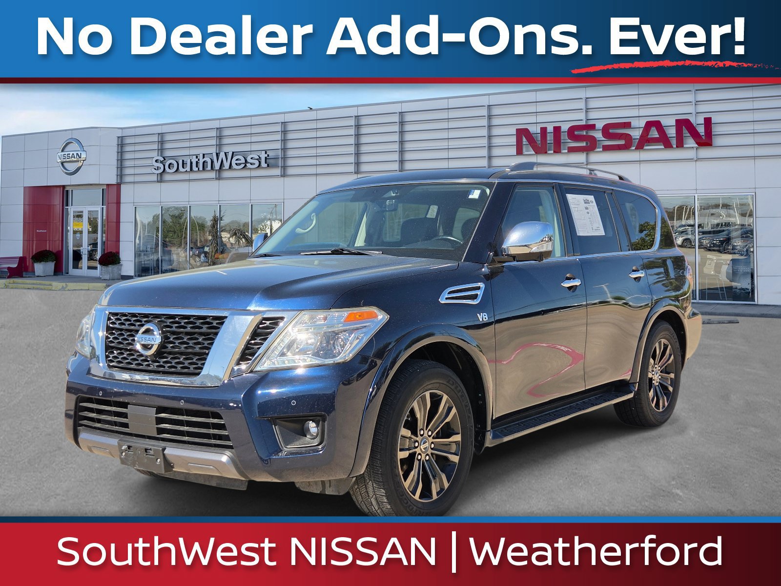 Used 2020 Nissan Armada Platinum w/ Captain's Chairs Package AWD/4WD 360° Tour