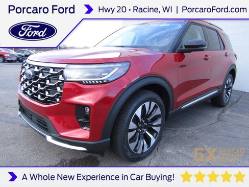 New 2025 Ford Explorer Platinum w/ LUX Leather Package image 1