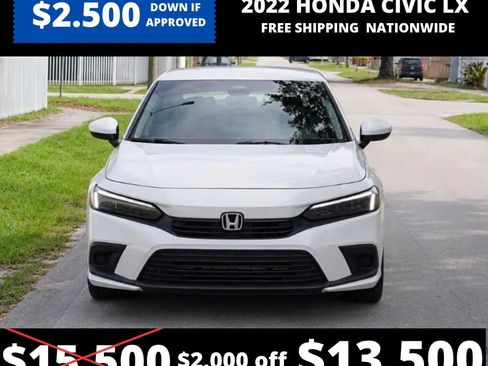 Used 2022 Honda Civic LX image 2
