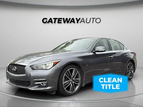 Used 2016 INFINITI Q50 3.0t Premium w/ Driver Assistance Package image 1