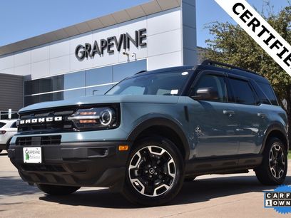 Certified 2023 Ford Bronco Sport Outer Banks w/ Tech Package