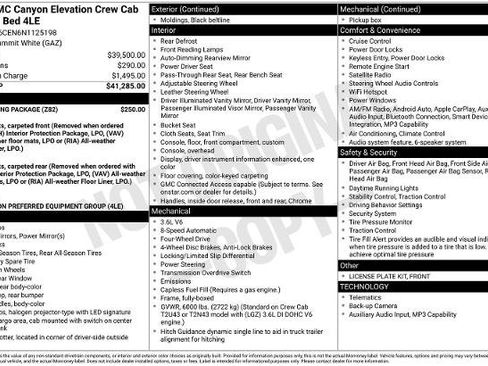 Used 2022 GMC Canyon Elevation w/ Trailering Package AWD/4WD image 29