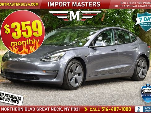 Used 2022 Tesla Model 3 Long Range AWD/4WD image 1