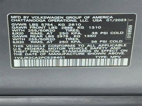 Used 2023 Volkswagen Atlas SE w/ Panoramic Sunroof Package image 56