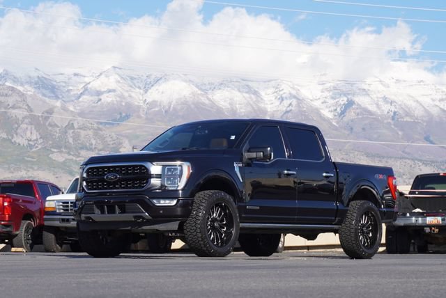 Used 2021 Ford F150 Platinum w/ Max Trailer Tow Package AWD/4WD image 3