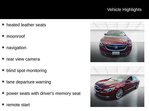 Used 2017 Buick LaCrosse Essence w/ Sun and Shade Package FWD image 10
