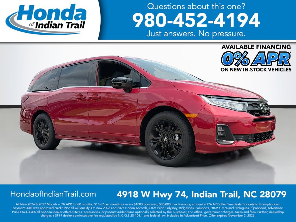 New 2026 Honda Odyssey Sport-L 360° Tour