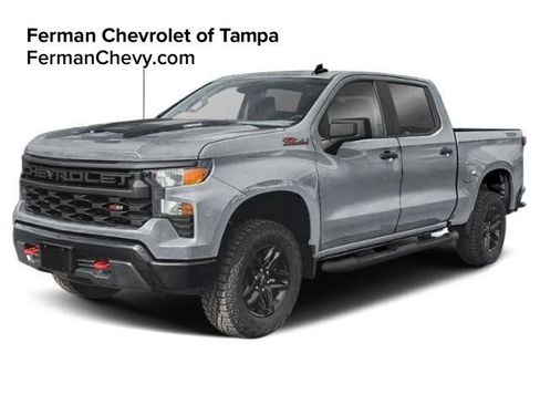 New 2026 Chevrolet Silverado 1500 Custom Trail Boss w/ LPO, Dark Essentials Package AWD/4WD image 1