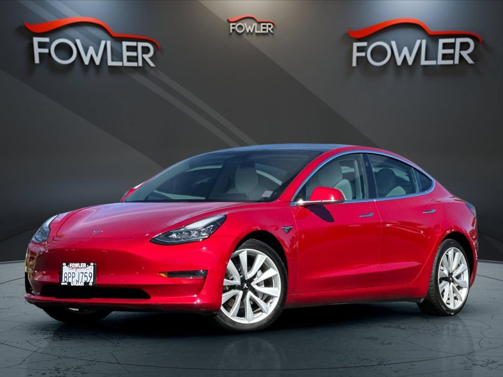 Used 2020 Tesla Model 3 Long Range AWD/4WD image 1