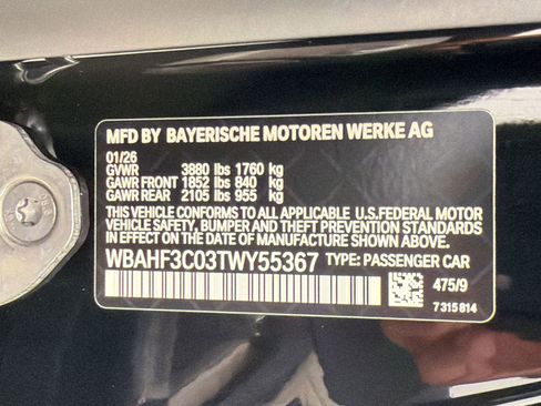 New 2026 BMW Z4 sDrive30i w/ Shadowloine Package RWD image 17